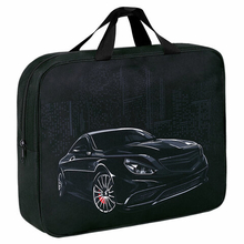 Папка на молнии с ручками А4 "Brauberg" City car, ткань, арт.271486
