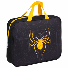 Папка на молнии с ручками А4 "Brauberg" Venomous spider, ткань, арт.271485