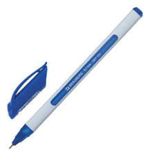 Ручка шариковая "Brauberg" Extra Glide Soft White, синяя, масляная, 0,7 мм, 142927