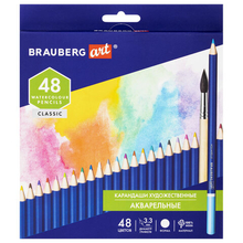 Карандаши акварельные 48 цв "Brauberg" ART CLASSIC, 181532