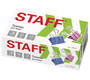 Зажим 32 мм "Staff" цветные, арт. 225158