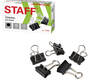Зажим 19 мм "Staff" черный, 224606