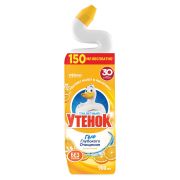 Средство для уборки туалета 900 мл, ТУАЛЕТНЫЙ УТЕНОК «Цитрусовый», 696895