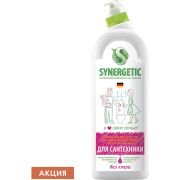Средство для удаления ржавчины и известкового налета 1 л SYNERGETIC, биоразлагаемое, гель, 45179, 104100/8