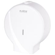 Диспенсер для туалетной бумаги LAIMA PROFESSIONAL ORIGINAL (Система T1), БОЛЬШОЙ, белый, ABS-пластик, 605768