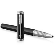 Ручка-роллер Parker «Ingenuity Black CT» черная, 0,5мм, подарочная упаковка