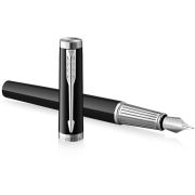 Ручка перьевая Parker «Ingenuity Black CT» 0,8мм, подарочная упаковка