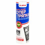Салфетки уборочные многоразовые особо прочные 56 штук, СУПЕРТРЯПКА 21х28 см, LAIMA ULTRA WASH, 607996