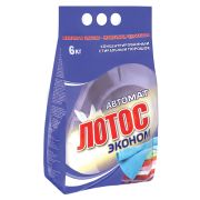 Стиральный порошок автомат 6 кг ЛОТОС «Эконом», для всех типов тканей