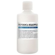 Средство дезинфицирующее Перекись водорода, 3%, пластиковый флакон, 100 мл, САМАРАМЕДПРОМ