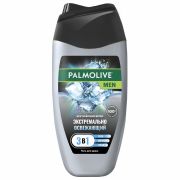 Гель для душа 3 в 1 для лица, волос и тела 250 мл, PALMOLIVE MEN «Арктический ветер», освежающий, 5996175230951