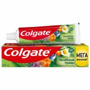 Зубная паста 150 мл COLGATE «Лечебные травы», отбеливающа, сфторидом и кальцием, 7891024133743
