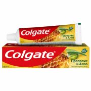 Зубная паста 100 мл COLGATE «Прополис и алоэ», забота о деснах, с фторидом и кальцием, 7891024131411