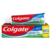 Зубная паста 150 мл COLGATE «Натуральная мята», тройное действие, с фторидом, 6920354806926