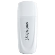 Флеш-диск 8 Gb USB 2.0 SmartBuy Scout, белый