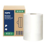 Протирочный нетканый материал Tellus/TORK Advanced, 266 листов в рулоне, 39,5х27,6 см, белый, 352200