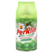 Сменный баллон 250 мл PERKLIN (ПЕРКЛИН) «Лесная свежесть», для автоматических освежителей, универсальный, 609799