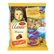 Конфеты шоколадные КРАСНЫЙ ОКТЯБРЬ «Аленка», крем-брюле, купол, 250 г, пакет, КО08238