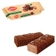 Вафли ЯШКИНО «Глазированные с орешками» с начинкой из какао и дробленого фундука, 200 г, ЯВ218