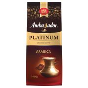 Кофе молотый AMBASSADOR «Platinum» 250 г, арабика 100%