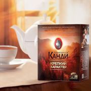 Чай ПРИНЦЕССА КАНДИ «Крепкий Характер» черный, 100 пакетиков по 2 г, 1630-18