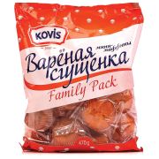 Кекс KOVIS «Мини-маффины» с кремом вареная сгущенка, 470 г, пакет, 6241