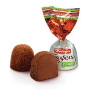 Конфеты ПОБЕДА ВКУСА «Трюфели шоколадные» БЕЗ САХАРА, посыпанные какао, 1000 г, пакет, IM_0108_С/1х3