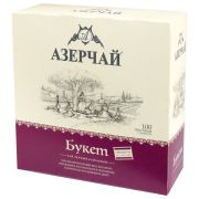 Чай АЗЕРЧАЙ «Premium collection» чёрный, 100 пакетиков в конвертах по 1,8 г, 415234