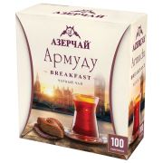 Чай АЗЕРЧАЙ «Армуду Breakfast» черный, 100 пакетиков по 1,6 г, 420534