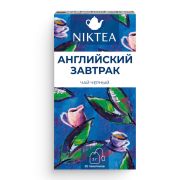 Чай NIKTEA «Английский завтрак» черный, 25 пакетиков в конвертах по 2 г, TALTHA-DP0082