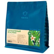 Чай листовой NIKTEA «Серебряный Жасмин» зеленый, провинция Фуцзянь, крупнолистовой, 250 г, TNIKTE-L00005