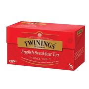 Чай TWININGS «English Breakfast», 25 пакетиков в конвертах по 2 г, БРИТАНИЯ, 12005