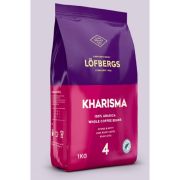 Кофе в зернах LOFBERGS «Kharisma», 1 кг, арабика 100%, Швеция, 41368