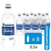 Вода негазированная питьевая LEGEND OF BAIKAL 0,5 л, стеклянная бутылка, УТ-00000655