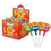 Карамель CHUPA CHUPS (Чупа-Чупс) «Mini», ассорти вкусов, 6 г, КОМПЛЕКТ 100 шт.
