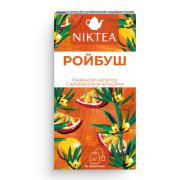 Чай NIKTEA «Ройбуш Оранж» травяной со вкусом апельсина, 25 пакетиков в конвертах по 2 г, TALTHA-DP0058