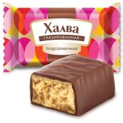 Конфеты глазированные АЗОВСКАЯ «Халва подсолнечная» 1000 г