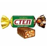 Конфеты шоколадные СЛАВЯНКА «Степ» с лесным орехом, арахисом и фундуком, 1000 г, 20506