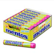 Жевательное драже MENTOS (Ментос) «Кислый», 37,5 г