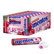 Жевательная резинка MENTOS (Ментос) Pure Fresh «Ролл Вишня», 15,5 г