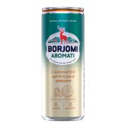 Напиток ГАЗИРОВАННЫЙ BORJOMI «Flavored Water Цитрус-Имбирь» 0,33 л, Грузия, BR000228