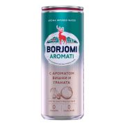 Напиток ГАЗИРОВАННЫЙ BORJOMI «Flavored Water Вишня-Гранат» 0,33 л, Грузия, BR000231
