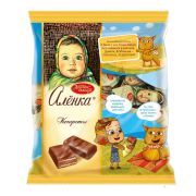 Конфеты шоколадные КРАСНЫЙ ОКТЯБРЬ «Аленка» вафельные, молочно-ореховые, 250 г, КО01220