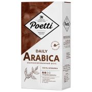 Кофе молотый POETTI «Daily Arabica», 250 г, 18118