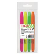 Набор текстовыделителей 4 шт. «STAFF» Basic, арт.151244