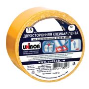 Скотч двухсторонний 38 мм х 10 м «Unibob»