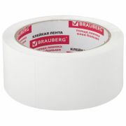 Скотч 48 мм х 66м «BRAUBERG» белый, 45мкм, арт.440158