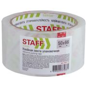 Скотч 50 мм х 66 м прозрачный «STAFF», 40 мкр., арт.440175