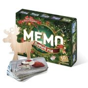 Игра настольная МЕМО «Новый год» + подвес на ёлку в комплекте, 50 карточек, НЕСКУЧНЫЕ ИГРЫ, 8033