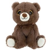 Игрушка мягкая «Мишка», 16 см, цвет коричневый, WOOZOO (ВУЗУ), 666796